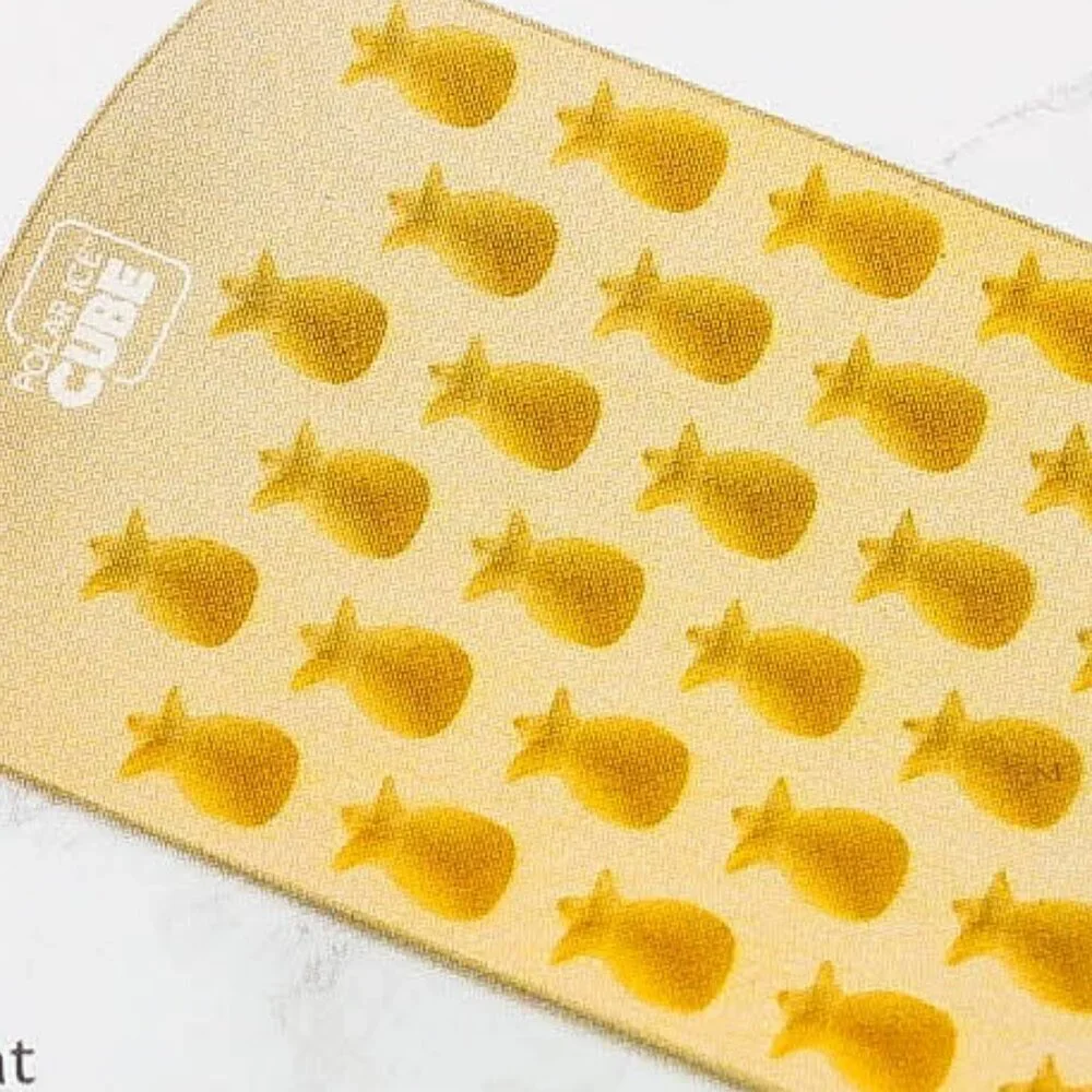 Mini Pineapple Silicone Ice Cube Trays - Set of 2! 🍍🧊